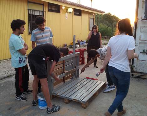 RE.criar colabora na construção do Espaço Jovem